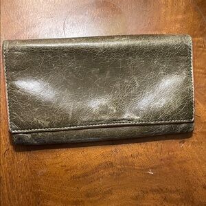 Olive Leather Wallet